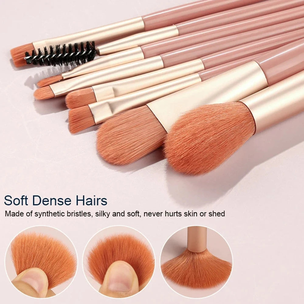 Soft Fluffy Makeup Brush Set